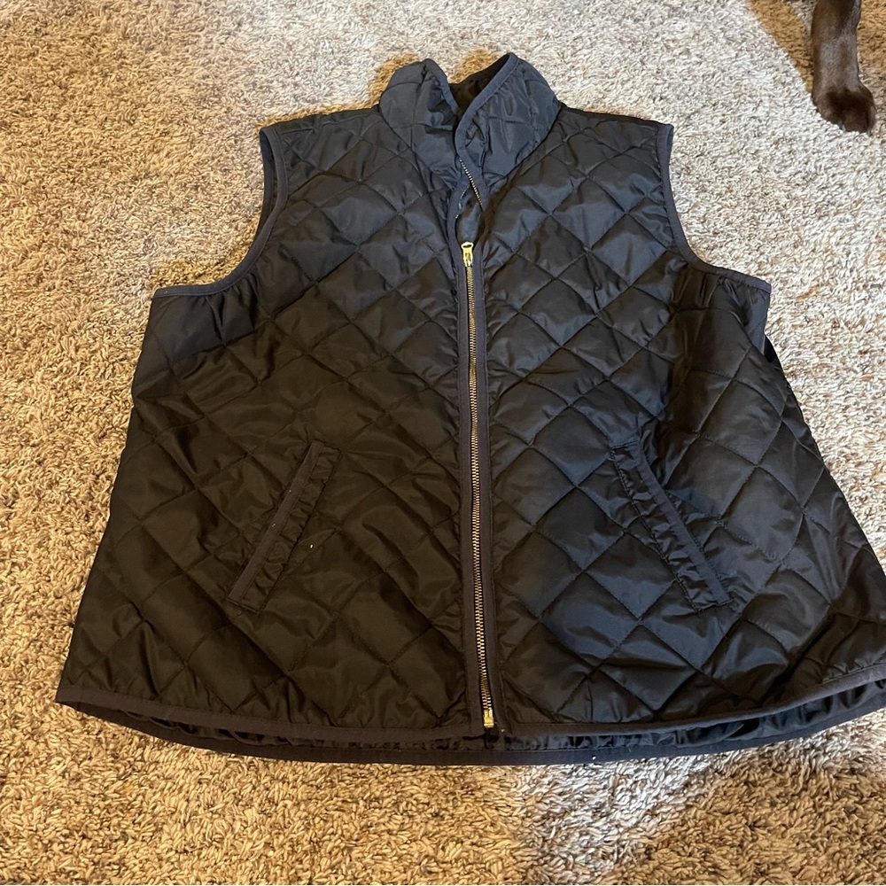 Old navy black womens vest